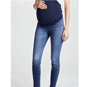 EUC Madewell Maternity Over-the-Belly Skinny Jeans